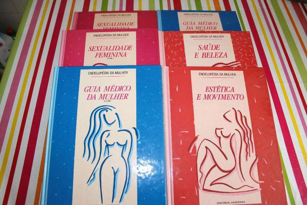 Enciclopédia da Mulher - 6 livros Novos