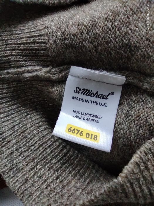 Чоловічий светр st.Michael вовна