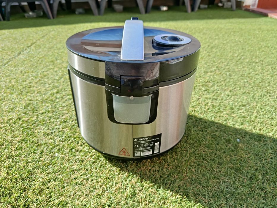 Panela de Arroz Digital Ambiano 1,5L – 9 Programas e Manter Quente 24H