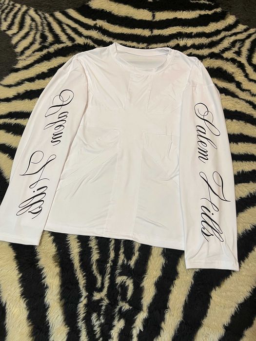 Salem Hills Union Jack Longsleeve White