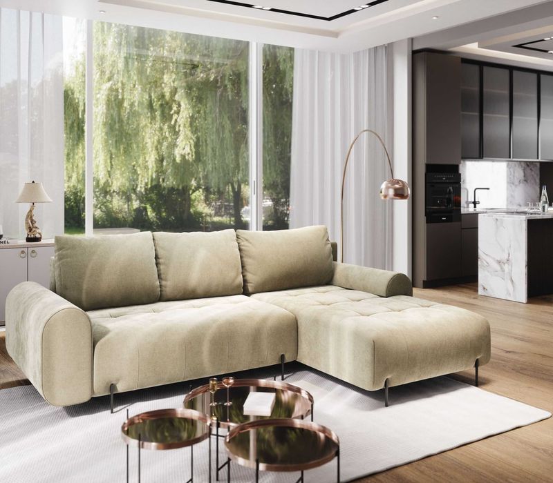 Narożnik z funkcja spania ARCO, Producent, Pojemnik na pościel