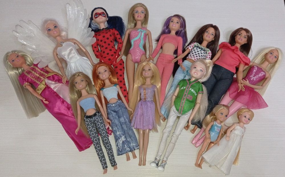 Ляльки барбі шарнірні Mattel Defa Simba YLToys China