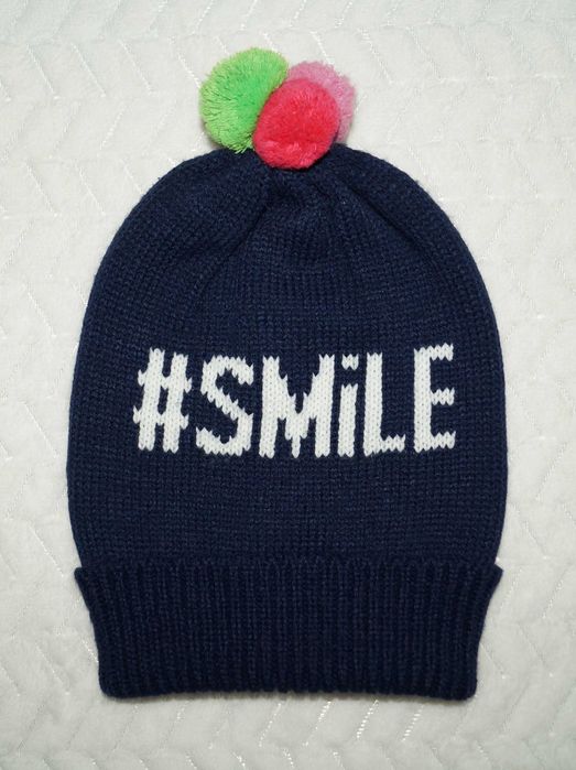 Śliczna czapka 5.10.15 jesienna zimowa 52/54 smile