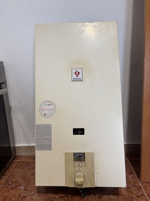 Esquentador vulcano click