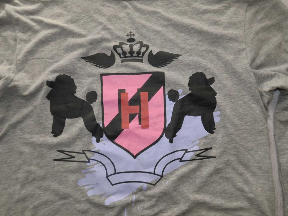 Hugo Boss longsleeve najwyższa linia z printem L