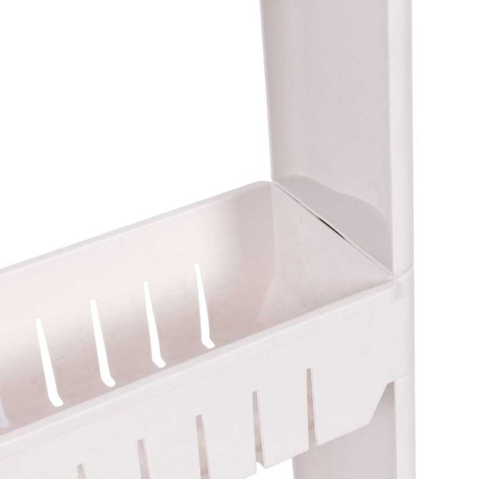 Nowy Mobilny Wózek na Kółkach do Łazienki Biały