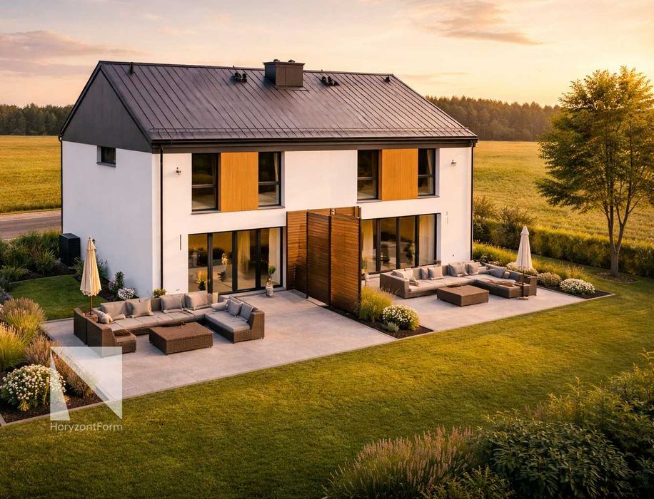 Nowoczesny bliźniak 125 m² z garażem | Dankowo k. Kwidzyna - Widok 2