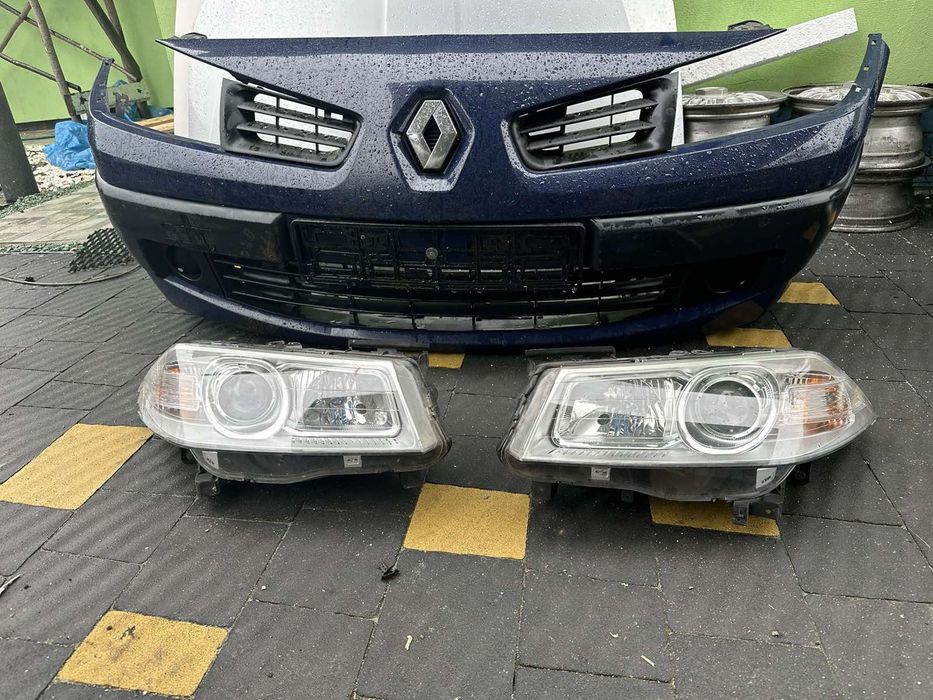 Бампер фари renault megane рестаіл