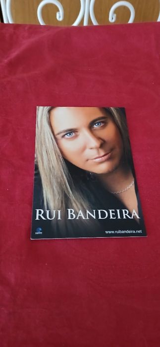 Postal Rui Bandeira, autografado