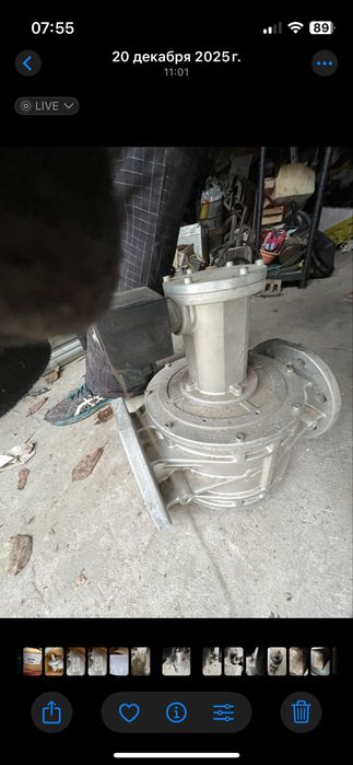 газовый електромагнитный клапан madas dn100