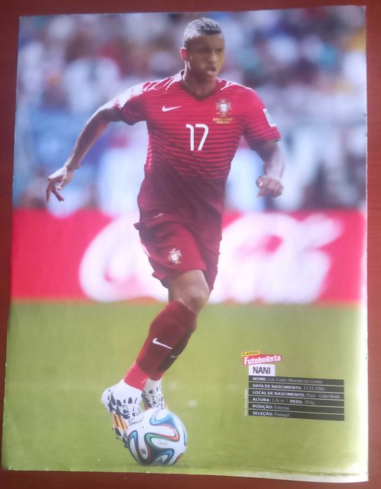 2 posters do jogador Nani