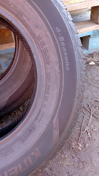 Hankook 175 80 r14 2шт шини всесезонка б'у з Європи