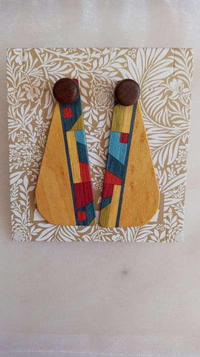 Brincos woodie trio