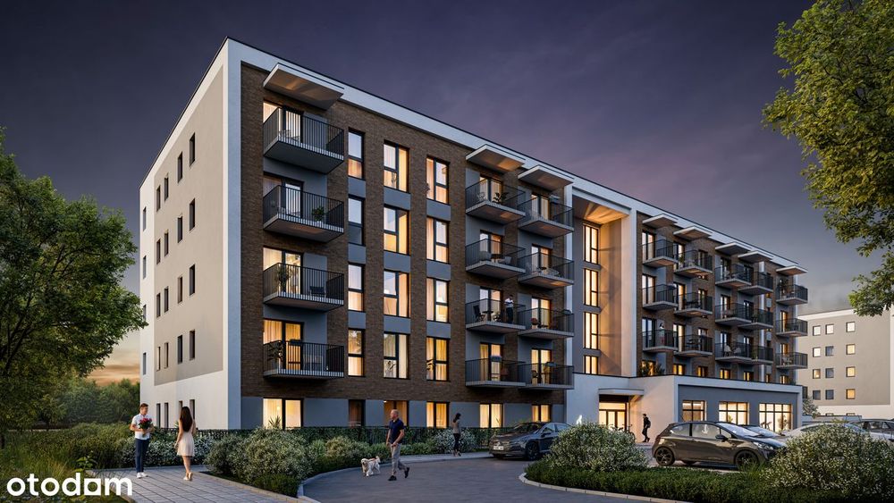 Kawalerka 26,44 m² z ogródkiem 15 m², parter | Natura Park B01