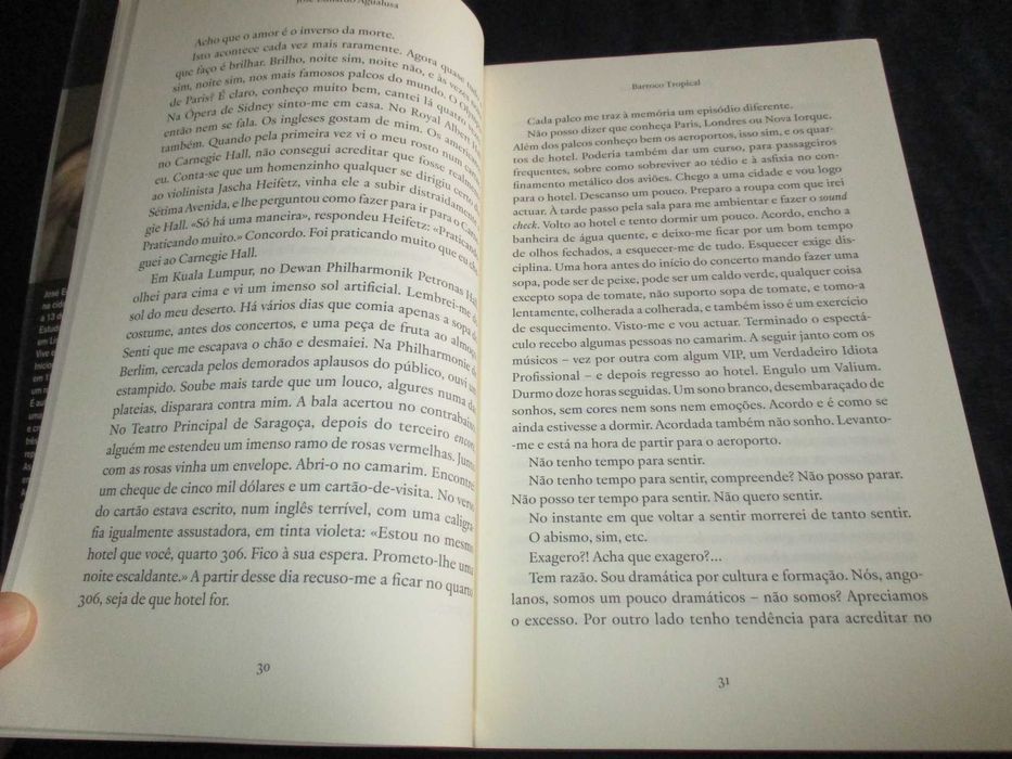 Livro Barroco Tropical Agualusa Dom Quixote