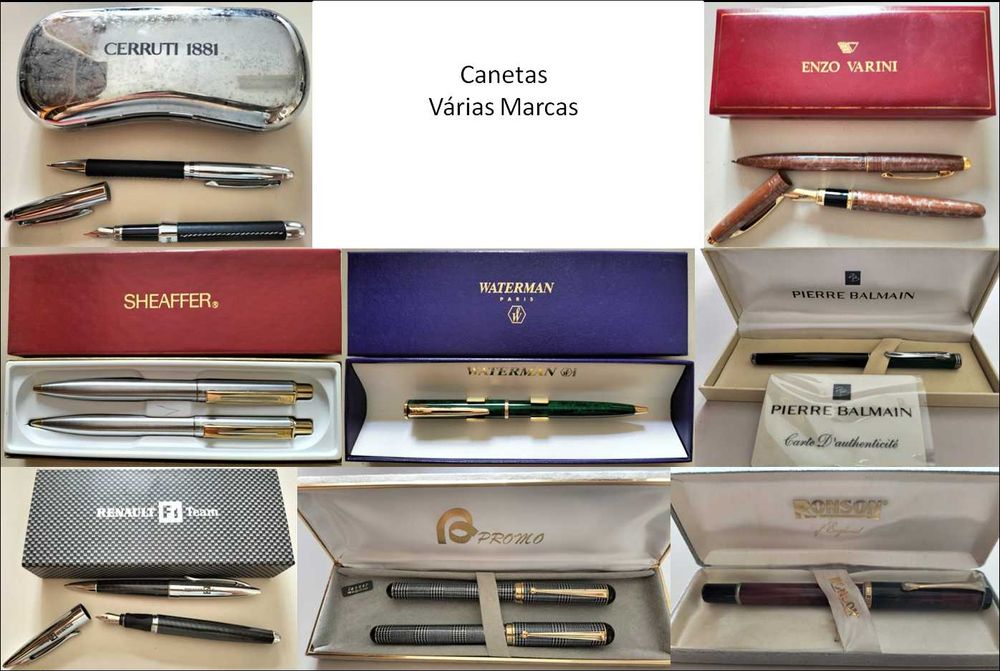 Canetas de Aparo e Esferográficas - Várias Marcas