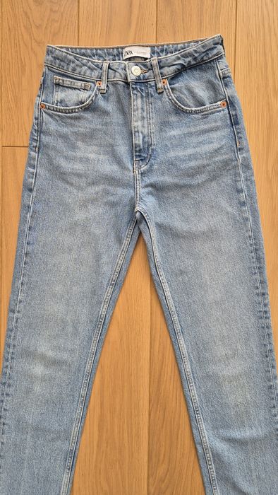 Zara spodnie jeansowe jeansy 36