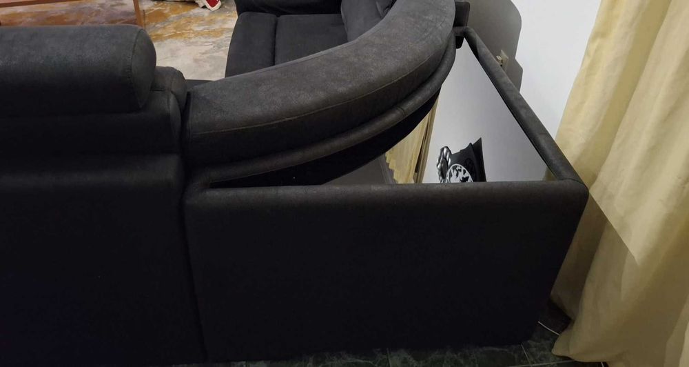 Sofá de canto 5 lugares