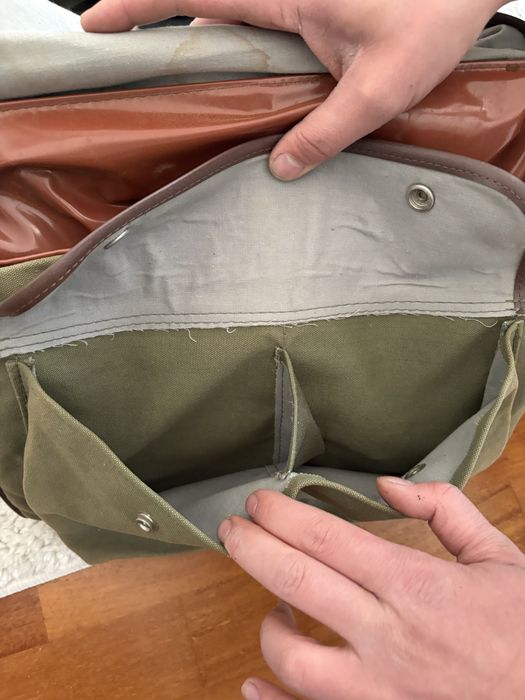 retro torba wedkarska spinnig abu szwecja