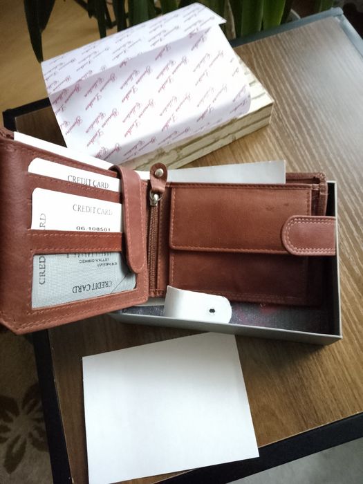 Portfel Mustang brąz meski