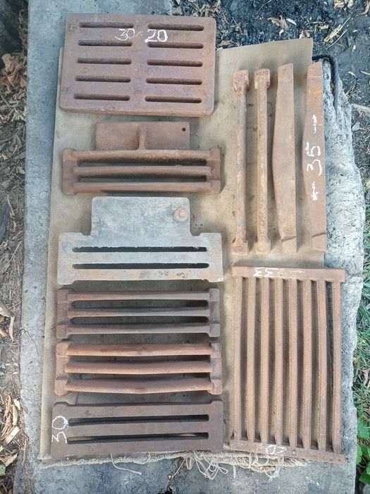 Колосники, юшки.дверцы,плиты, задвижки и ТД.