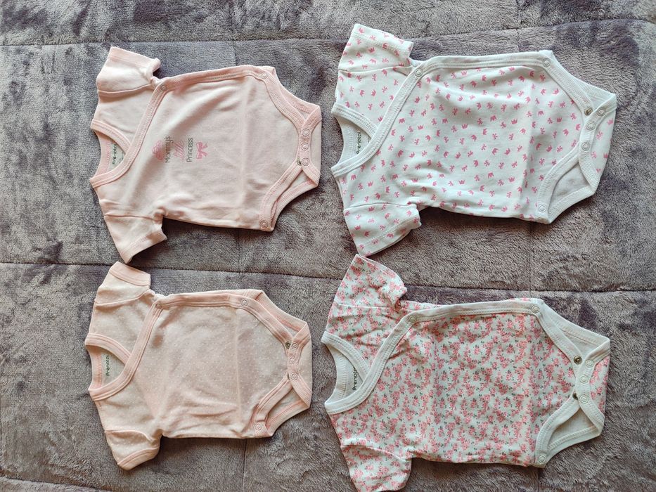 Set of 4 Prenatal Bodysuits