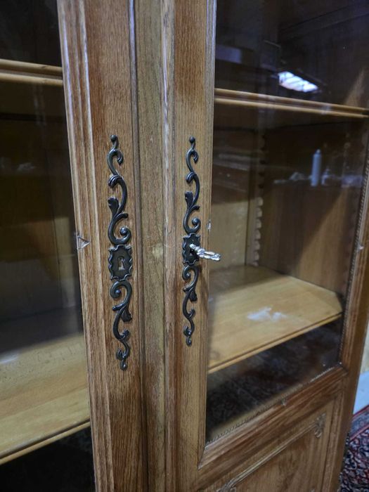 Biblioteka / witryna Ludwik – dąb, przeszklona #2390 Stylowy Węgrów
