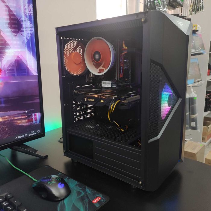 Игровой Компютер ПК i7, Aorus RX 570 4GB, 16GB DDR3 new, SSD 512 NVME