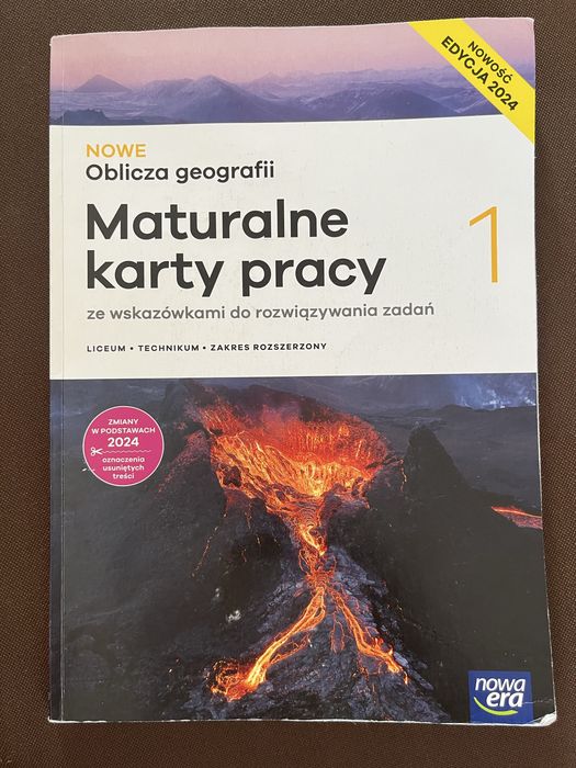 Oblicza geografii 1 LO. Maturalne karty pracy. Zakres rozszerzony