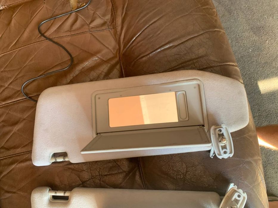 Козирки w220 s klas з цілими кришками