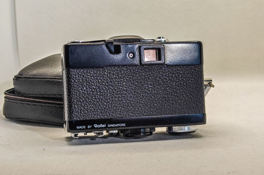 Aparat analogowy kompakt rollei 35 led