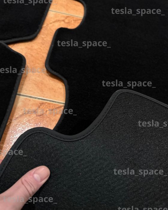 Текстильні ворсові килимки коврики для Tesla model 3 оригінал