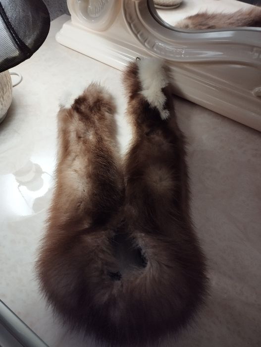 Мех куниця - воротник