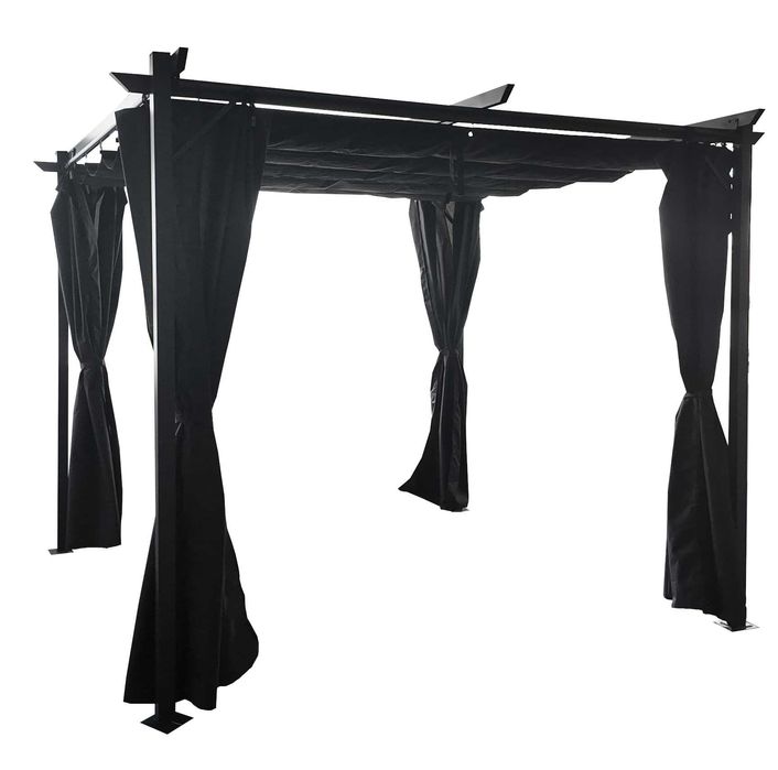 Zestaw ścian Ściany boczne do pergoli stelaż 300x300 cm