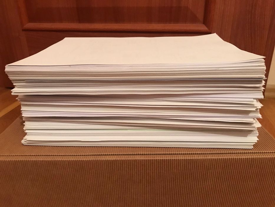 Papier zadrukowany jednostronnie 5kg