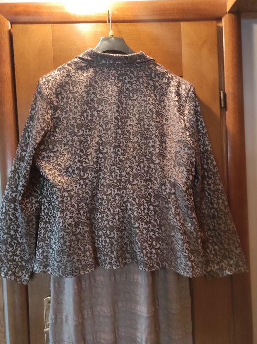 Żakiet żakardowy, r. 48