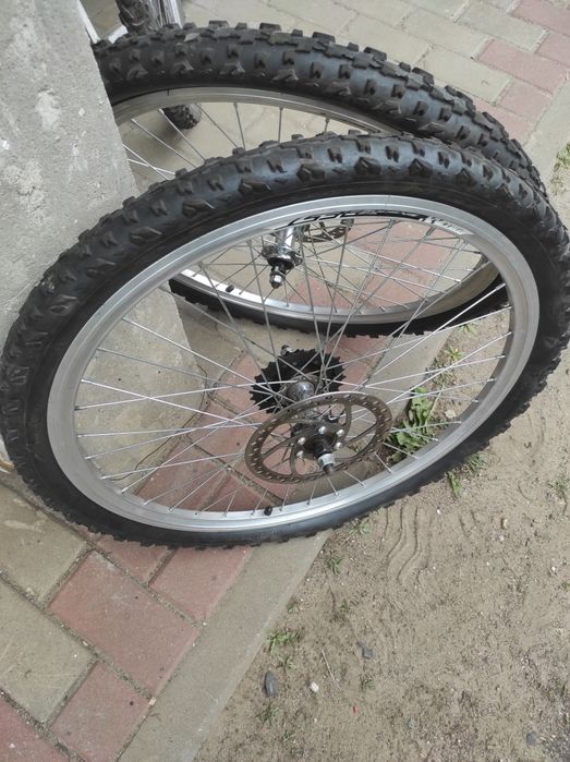 Koło do roweru tył, przód Piasta
