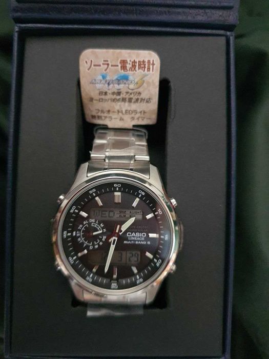 Nowy zegarek Casio Lineage LCW-M300. Multiband 6