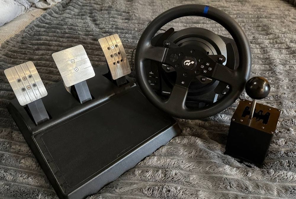 кермо Thrustmaster T300 RS GT + Коробка передач (Шифтер)  + 3 Педалі