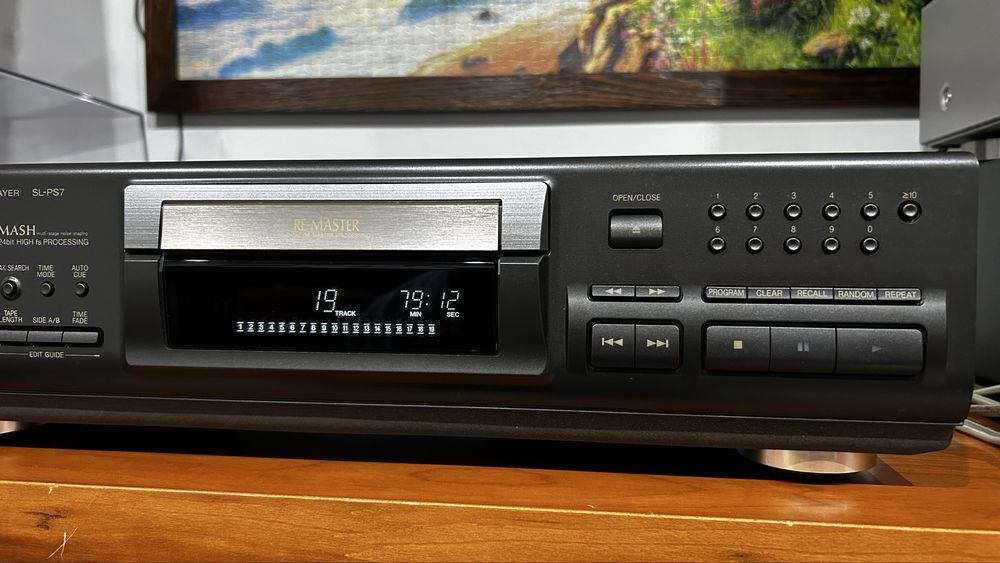 Leitor de CD Technics SL-PS7