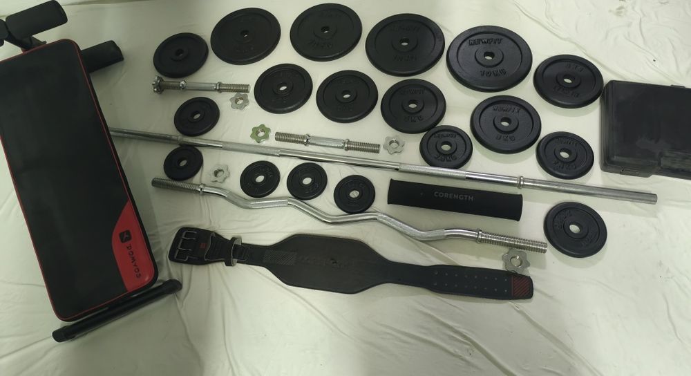 Material de musculação