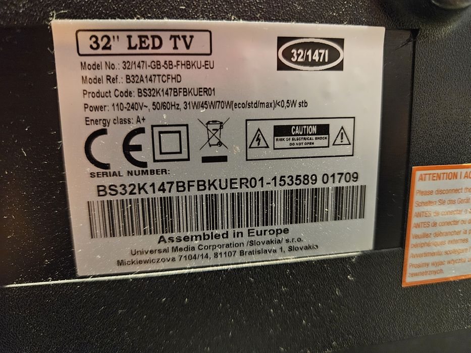 Tv blaupunkt 32 led dvb-t