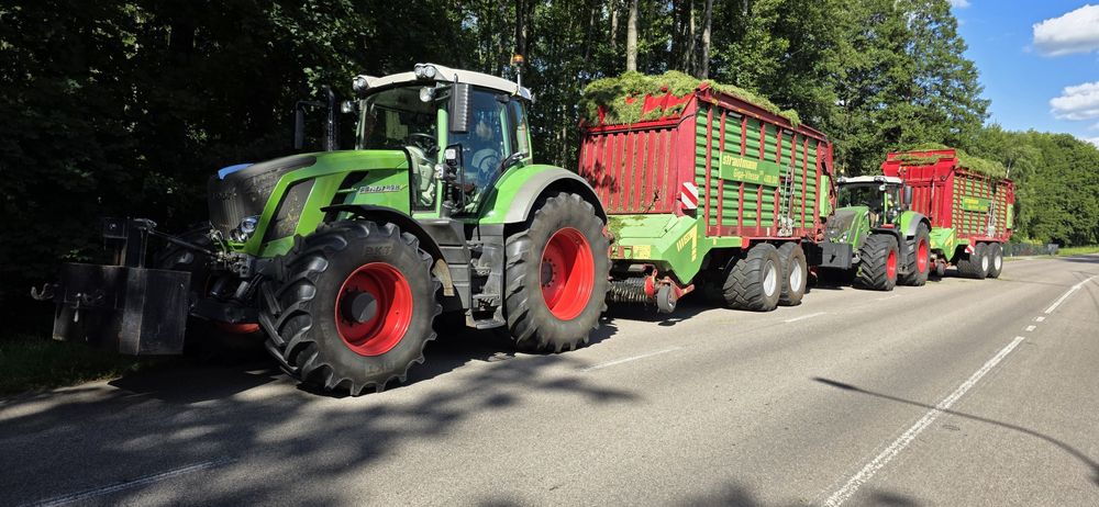 MPway zbiór traw przyczepami samozbierającymi + gratis rozbijak (Fendt, Strautmann)
