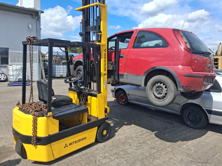 Wózek widłowy elektryczny NYK Mitsubishi