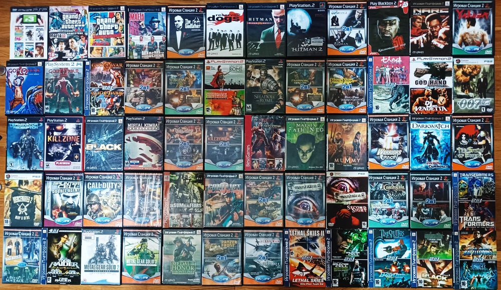 PS2Slim(Обмен Приставки/Игр-GTA/MK/NFS/Fifa/SilentHill/ResEvil)+2джоя!