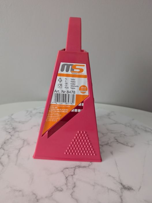 Różowa tarka do warzyw / owoców NOWA