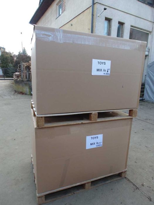 Paleta mix markowe zabawki  zwroty inernetowe 100 szt PROMOCJA