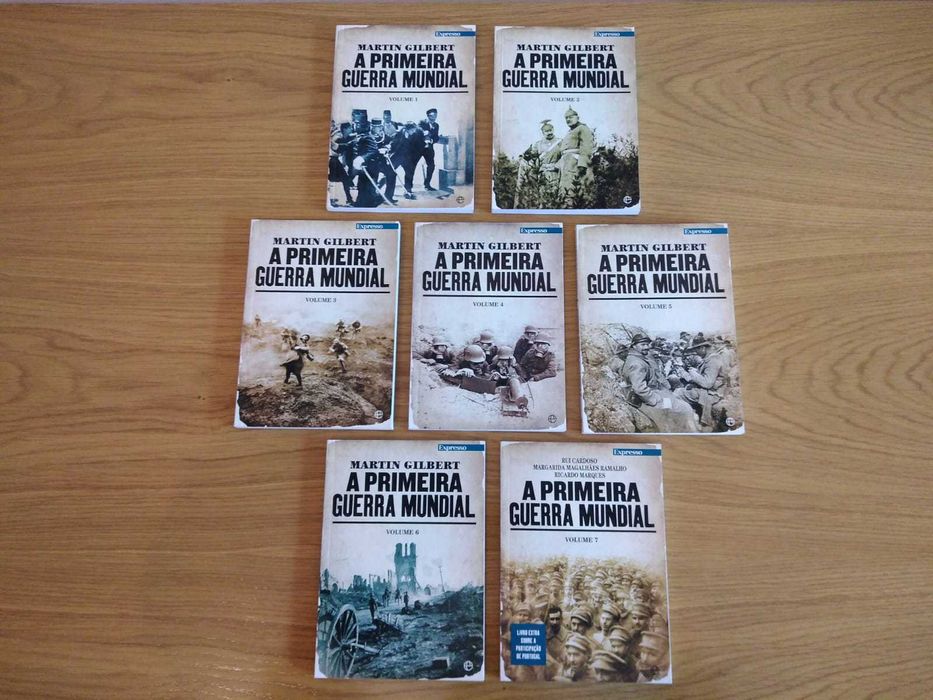 Coleção de Livros " A Primeira Guerra Mundial "