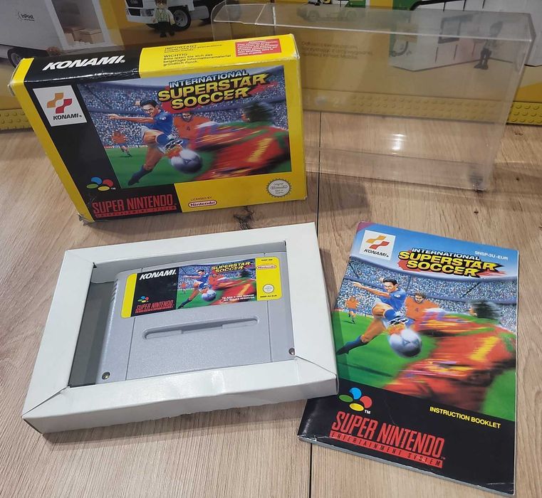 Gra International Super Star Soccer - NINTENDO SNES BDB- stan Komplet