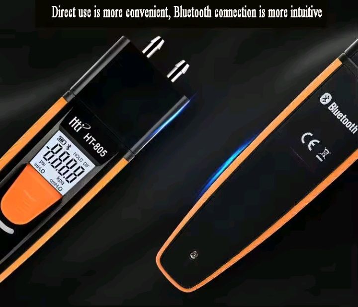 Діференціальний манометр HTi HT805А Bluetooth